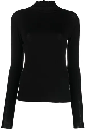 Filippa K Gerippter Pullover mit Stehkragen