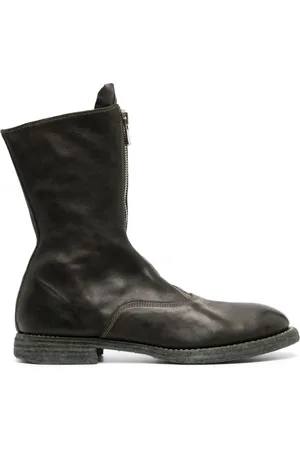 GUIDI Stiefel aus poliertem Leder