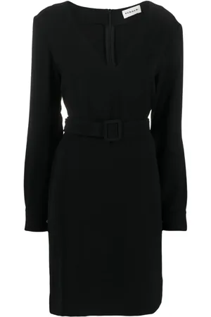 P.A.R.O.S.H. Minikleid mit V-Ausschnitt