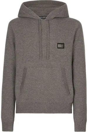 Dolce & Gabbana Hoodie mit Logo-Schild