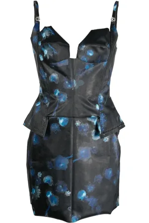 COPERNI Minikleid mit Blumen-Print