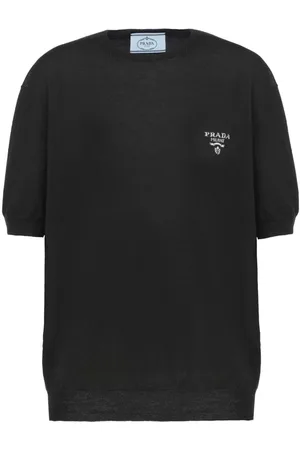 Prada Kaschmirpullover mit rundem Ausschnitt