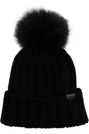 Woolrich Beanie mit Logo-Patch