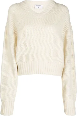 Filippa K Pullover mit tiefen Schultern