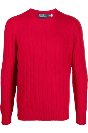 Ralph Lauren Kaschmirpullover mit Zopfmuster