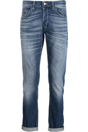 Dondup Tief sitzende Straight-Leg-Jeans