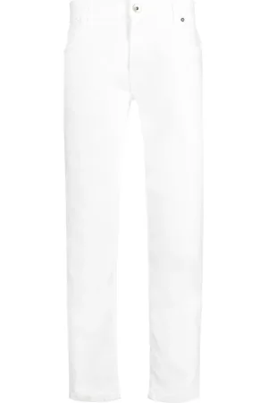 ELEVENTY Tief sitzende Tapered-Jeans