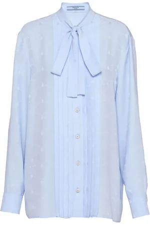 Prada Bluse aus Chinakrepp