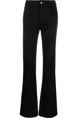 Emporio Armani Schlagjeans mit hohem Bund