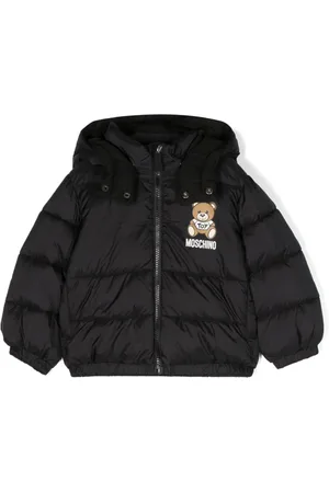 Moschino Gefütterte Kapuzenjacke mit Teddy