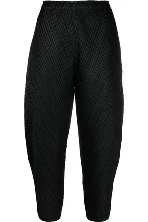 PLEATS PLEASE ISSEY MIYAKE Plissierte Cropped-Hose