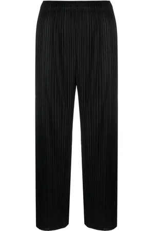 PLEATS PLEASE ISSEY MIYAKE Plissierte Cropped-Hose