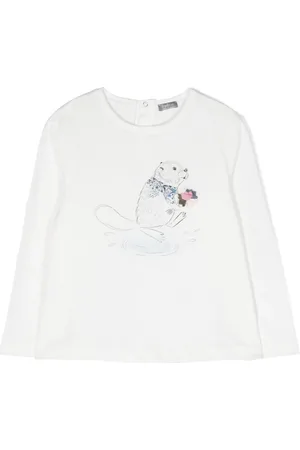 Il gufo T-Shirt mit grafischem Print