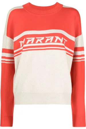 Marant Etoile Callie Pullover mit Intarsien-Logo