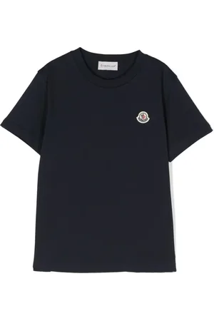 Moncler T-Shirt mit Logo-Patch