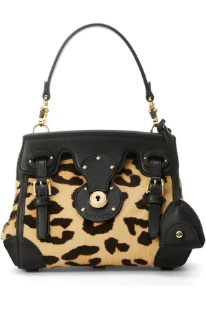 Ralph Lauren Umhängetasche mit Leoparden-Print