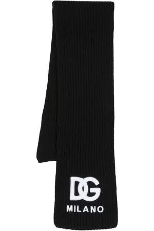 Dolce & Gabbana Gerippter Schal mit Logo