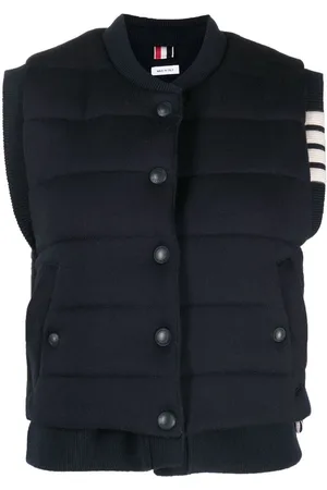 Thom Browne Wendbare Weste mit Streifen