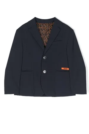 Missoni Sakko mit Logo-Patch