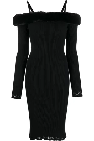 BLUMARINE Schulterfreies Maxikleid