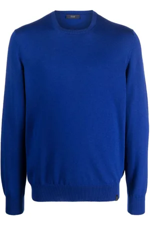 FAY Pullover mit rundem Ausschnitt