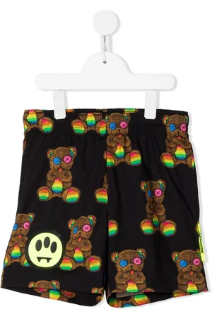 BARROW Shorts mit Teddy-Print