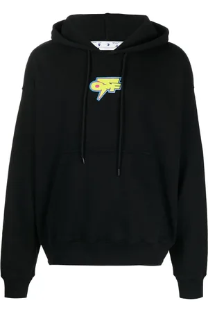 OFF-WHITE Hoodie mit Thunder-Print