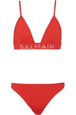 Balmain Bikini mit Logo-Detail
