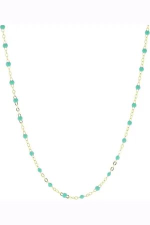 GIGI CLOZEAU 18kt Classic Gigi Gelbgoldhalskette mit Perlen