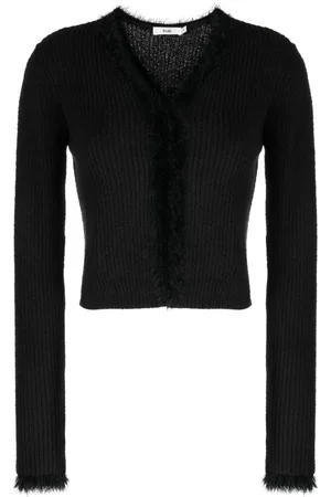 B+AB Cardigan mit Federn