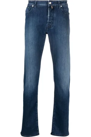 Jacob Cohen Halbhohe Straight-Leg-Jeans