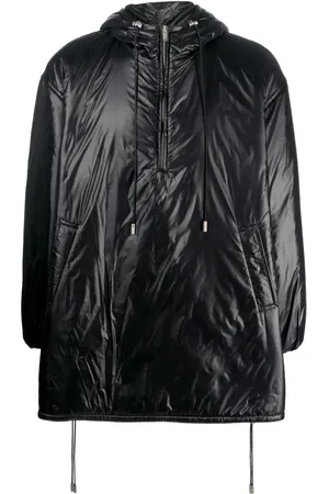 Saint Laurent Cassandre Regenmantel mit Kapuze