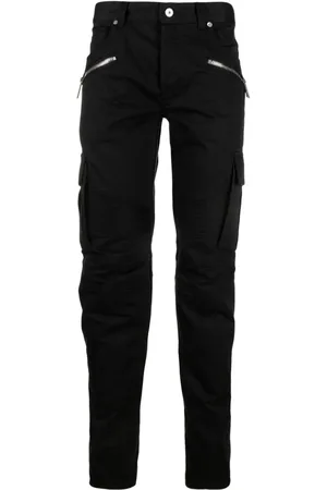Balmain Skinny-Hose mit Reißverschlussdetail