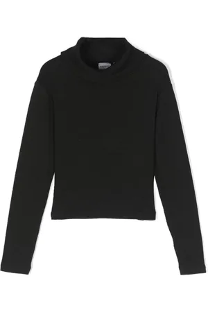 Aspesi Fein gerippter Rollkragenpullover