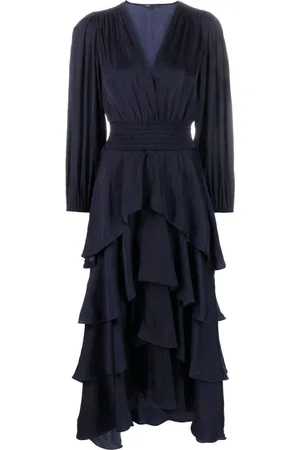 Maje Maxikleid mit Rüschen