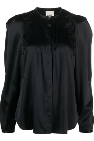 Isabel Marant Joanea Bluse mit Falten
