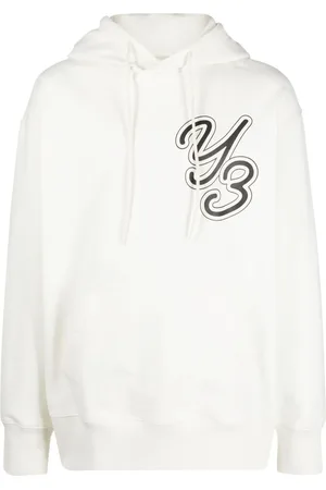 Y-3 Hoodie mit Logo-Print