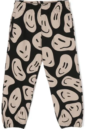 Molo Adan Jogginghose mit Smiley-Print