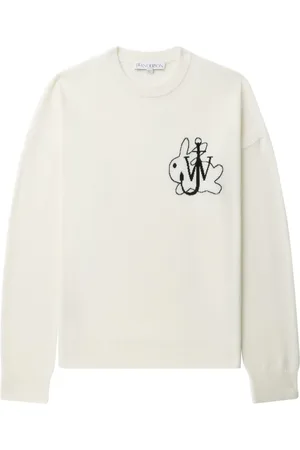 J.W.Anderson Intarsien-Pullover mit Logo