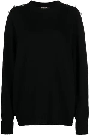 Roberto Cavalli Pullover mit Nieten