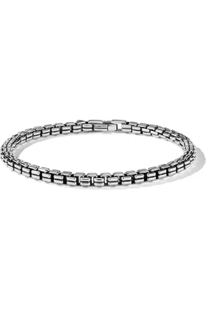 David Yurman Double Box Armband aus Sterlingsilber 4mm