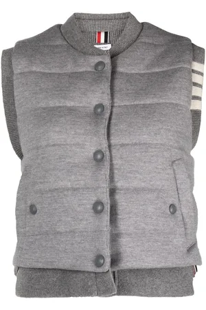 Thom Browne Wendbare Weste mit Streifen