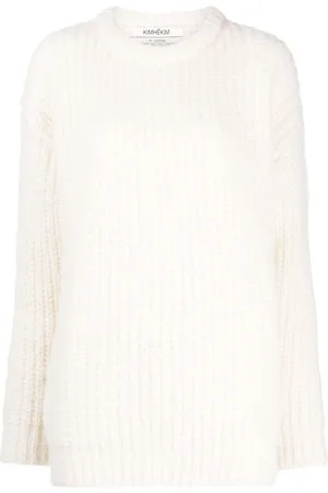KIMHEKIM Grob gestrickter Pullover