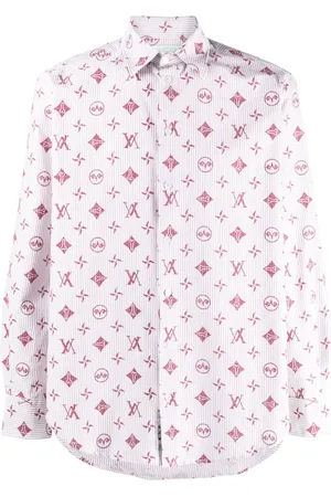 ARIES Hemd mit Monogrammmuster