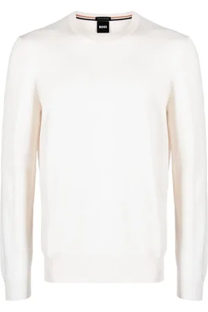 HUGO BOSS Pullover mit Logo-Stickerei
