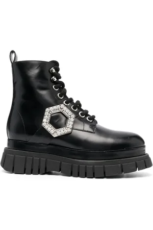 Philipp Plein Stiefeletten mit Kristallen