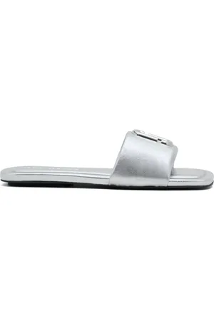 Marc Jacobs The J Marc Sandalen im Metallic-Look