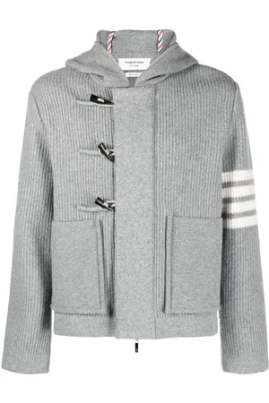 Thom Browne Dufflecoat mit Kapuze