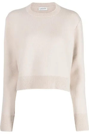 Lanvin Cropped-Pullover mit Rundhalsausschnitt