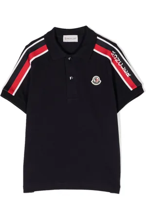 Moncler Poloshirt mit Streifen